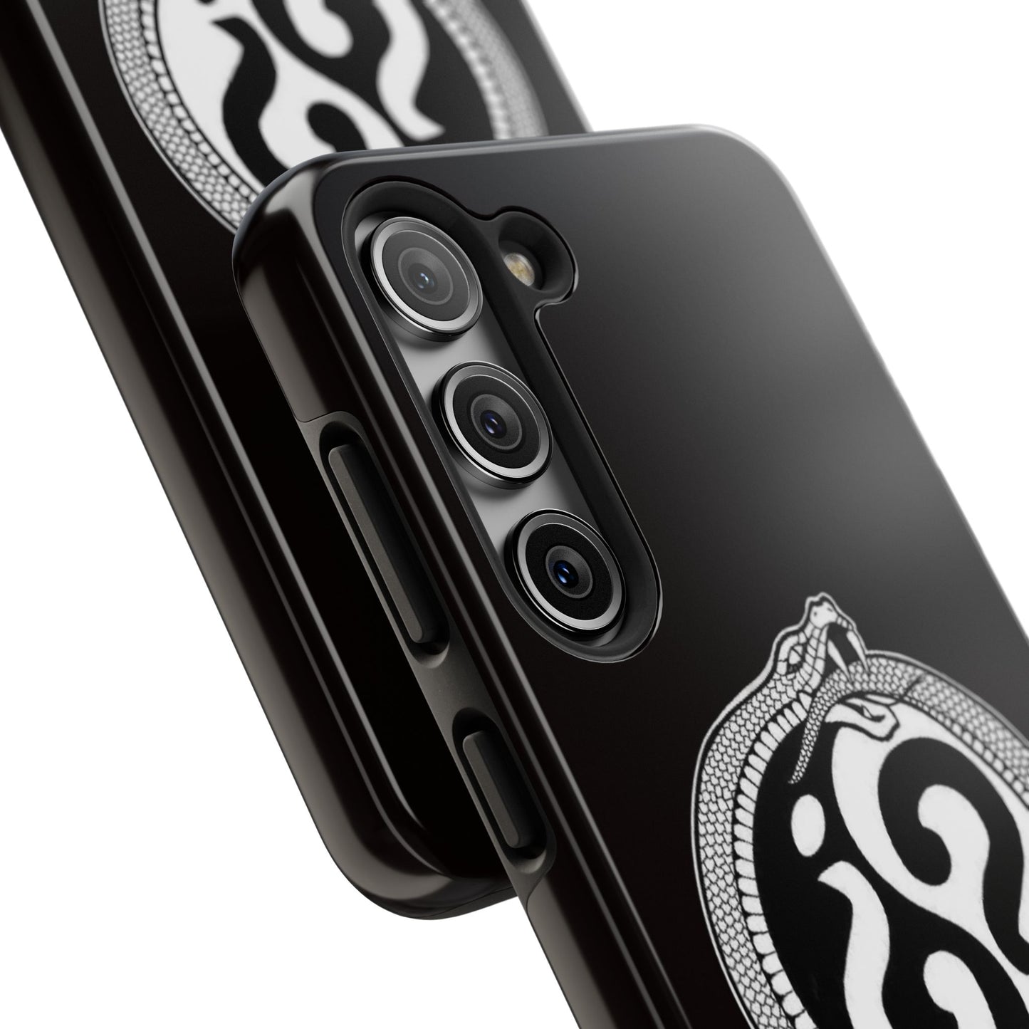 Circle Logo Iphone Case-Black
