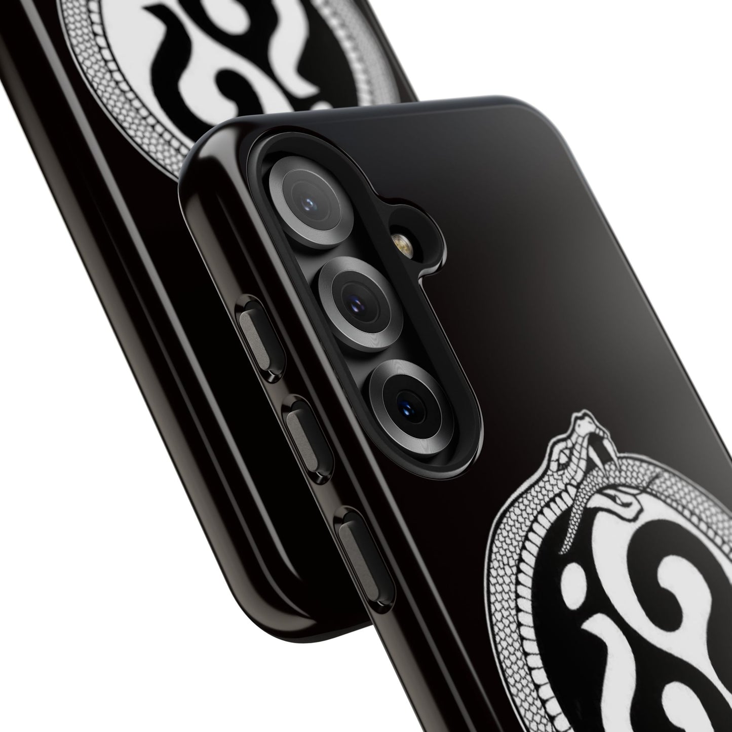 Circle Logo Iphone Case-Black