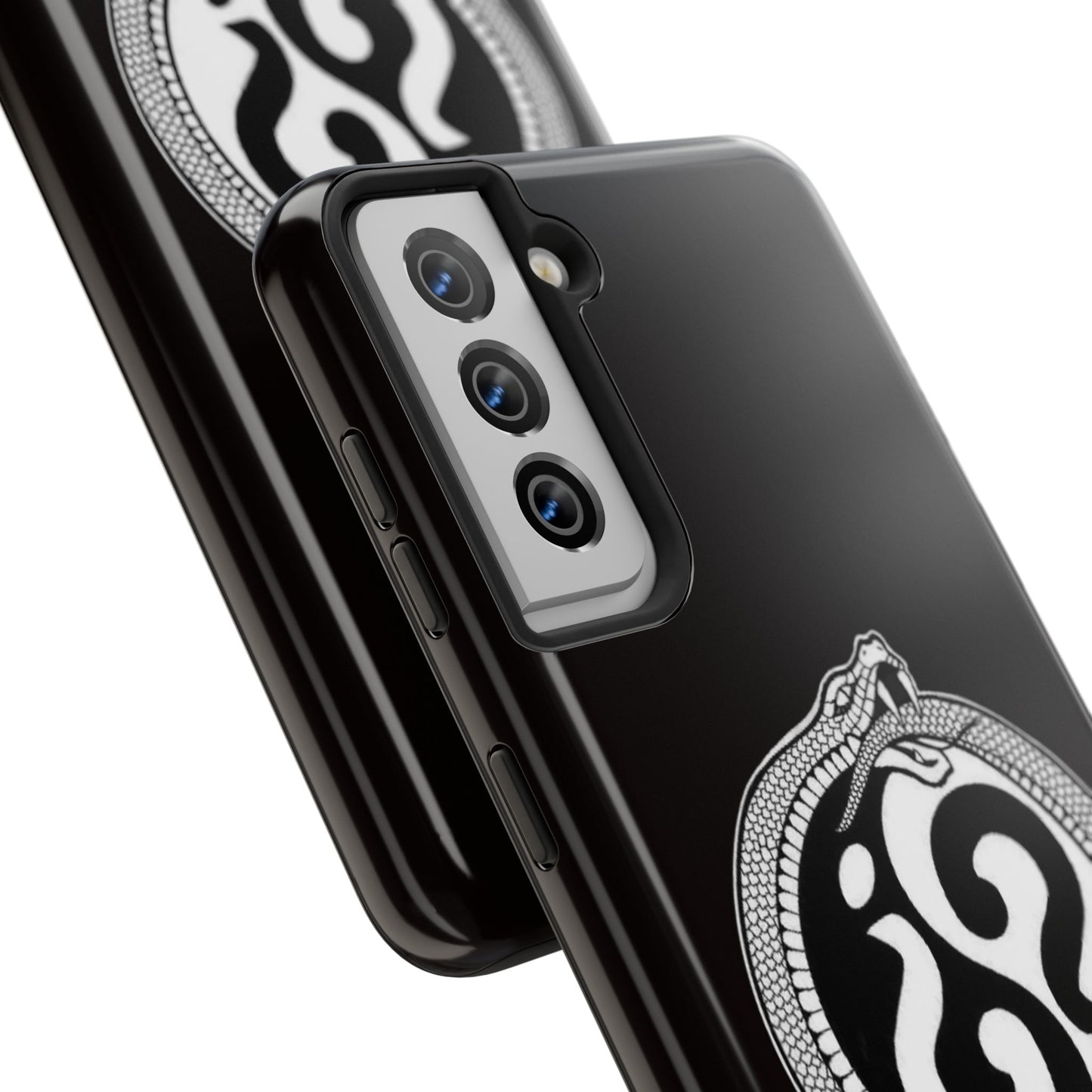 Circle Logo Iphone Case-Black