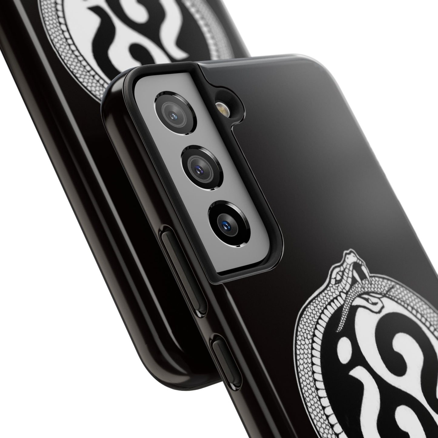 Circle Logo Iphone Case-Black